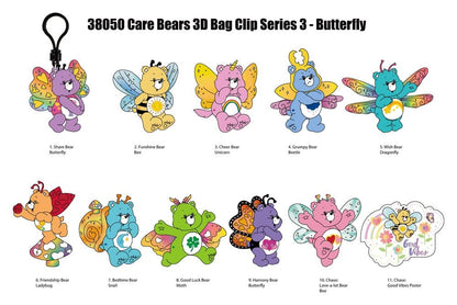 Die Glücksbärchis 3D PVC-Taschenanhänger Serie 3 Blind Bag Display (24)