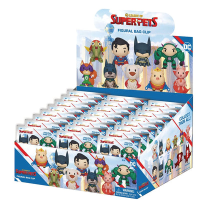 DC Super Pets 3D PVC-Taschenanhänger Series 1 Display (24)
