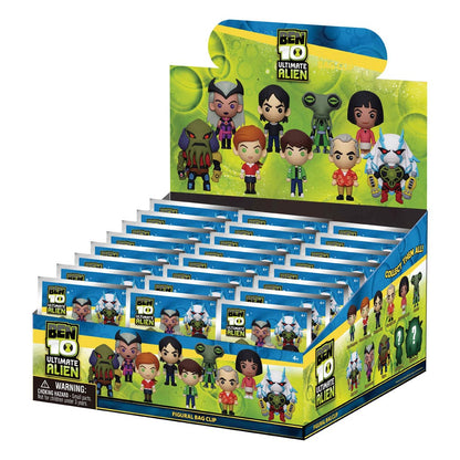 Ben 10 3D PVC-Taschenanhänger Display (24)