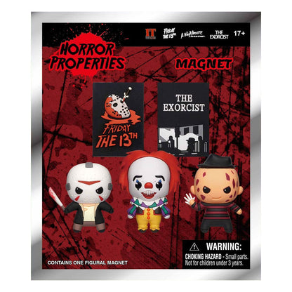 Warner Brothers 3D 3D Magnete Horror Series 1 Display (12)