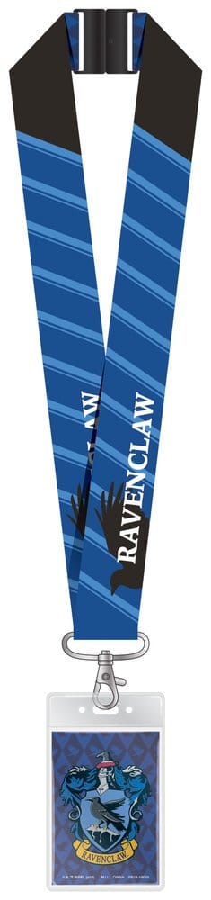 Harry Potter Luxus-Schlüsselband mit Kartenhalter Ravenclaw
