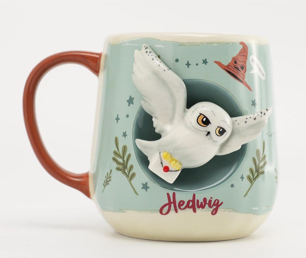 Harry Potter Tasse Hedwig 2D Relief Figural