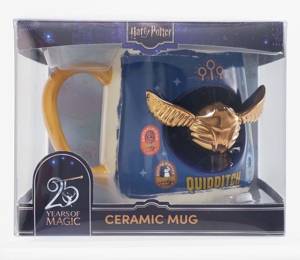 Harry Potter Tasse Goldener Schnatz 2D Relief Figural