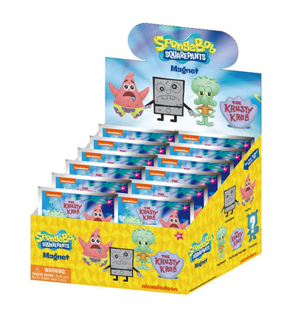 SpongeBob Schwammkopf 3D Magnete Series 1 Display (12)