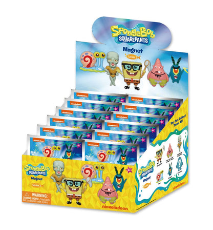 SpongeBob Schwammkopf  Magnete blind pack Series 2 Display (12)