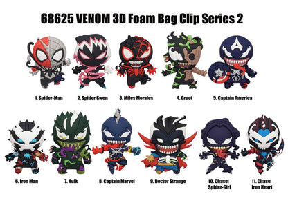 Venom 3D PVC-Taschenanhänger Series 2 Display (24)