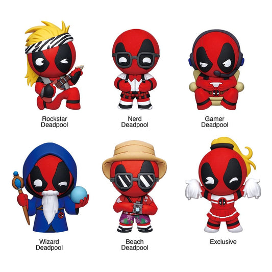 Marvel 3D Magnete Deadpool Classic Series 1 Display (12)