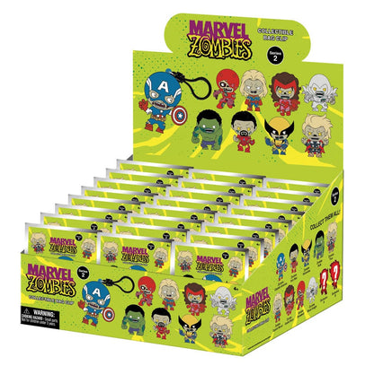 Marvel PVC-Taschenanhänger Serie 2 Zombies Display (24)