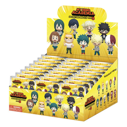 My Hero Academia 3D PVC-Taschenanhänger Series 3 Display (24)