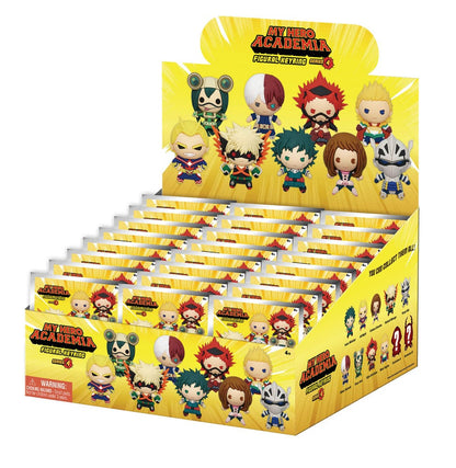 My Hero Academia 3D PVC-Taschenanhänger Series 4 Display (24)