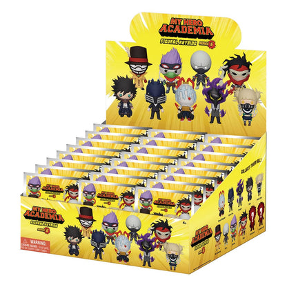 My Hero Academia 3D PVC-Taschenanhänger Serie 6 Display  (24)