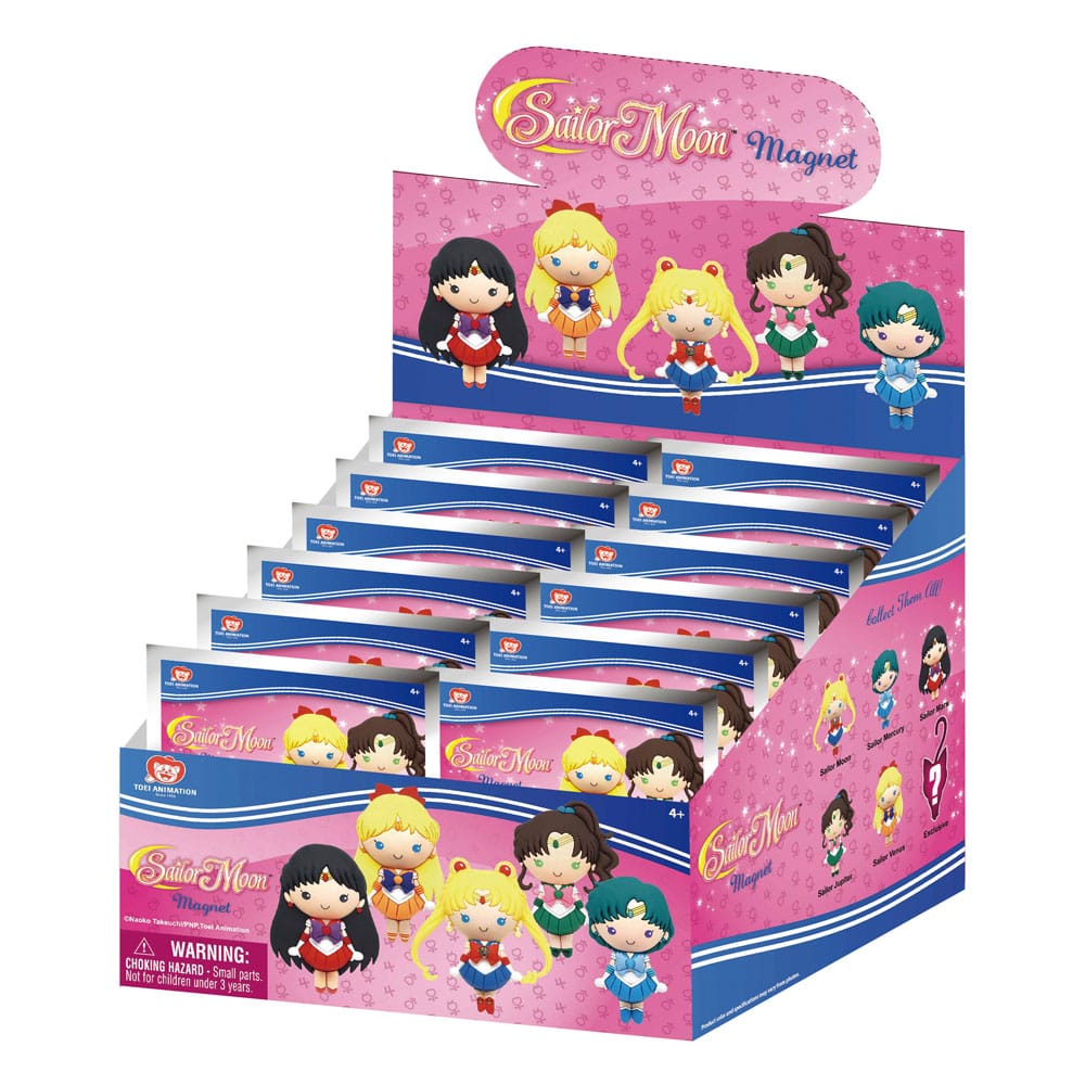Sailor Moon Magnete blind pack Series 1 Display (12)