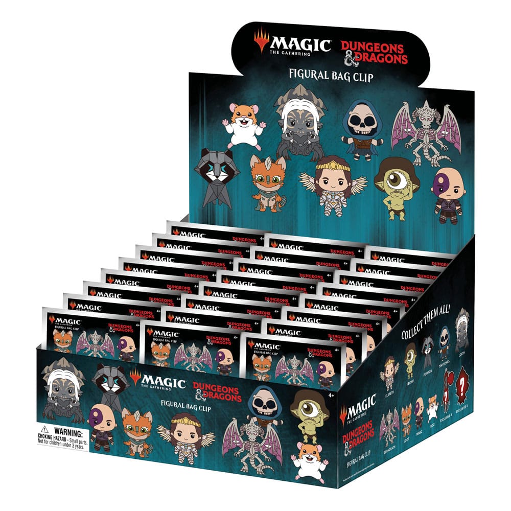 Magic the Gathering 3D PVC-Taschenanhänger Series 1 Display (24)