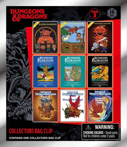 Dungeons & Dragons Classic 3D PVC-Taschenanhänger Serie 3 Blind Bag Display (24)