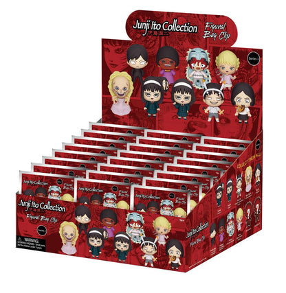 Junji Ito Collection PVC-Taschenanhänger Series 1 Display (24)
