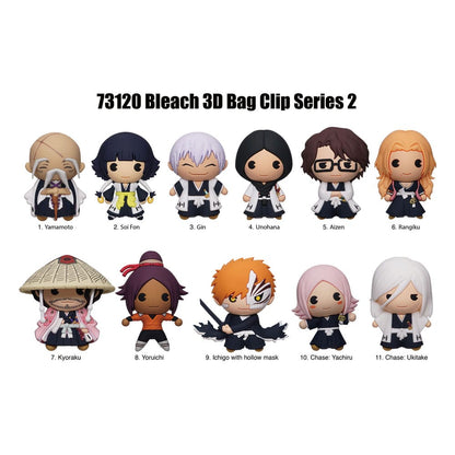 Bleach 3D PVC-Taschenanhänger Series 2 Display (24)