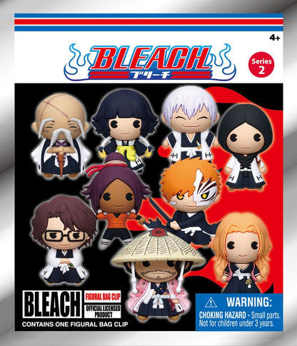 Bleach 3D PVC-Taschenanhänger Series 2 Display (24)