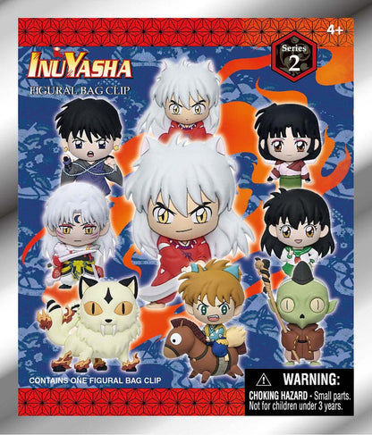 InuYasha 3D PVC-Taschenanhänger Serie 2 Display (24)