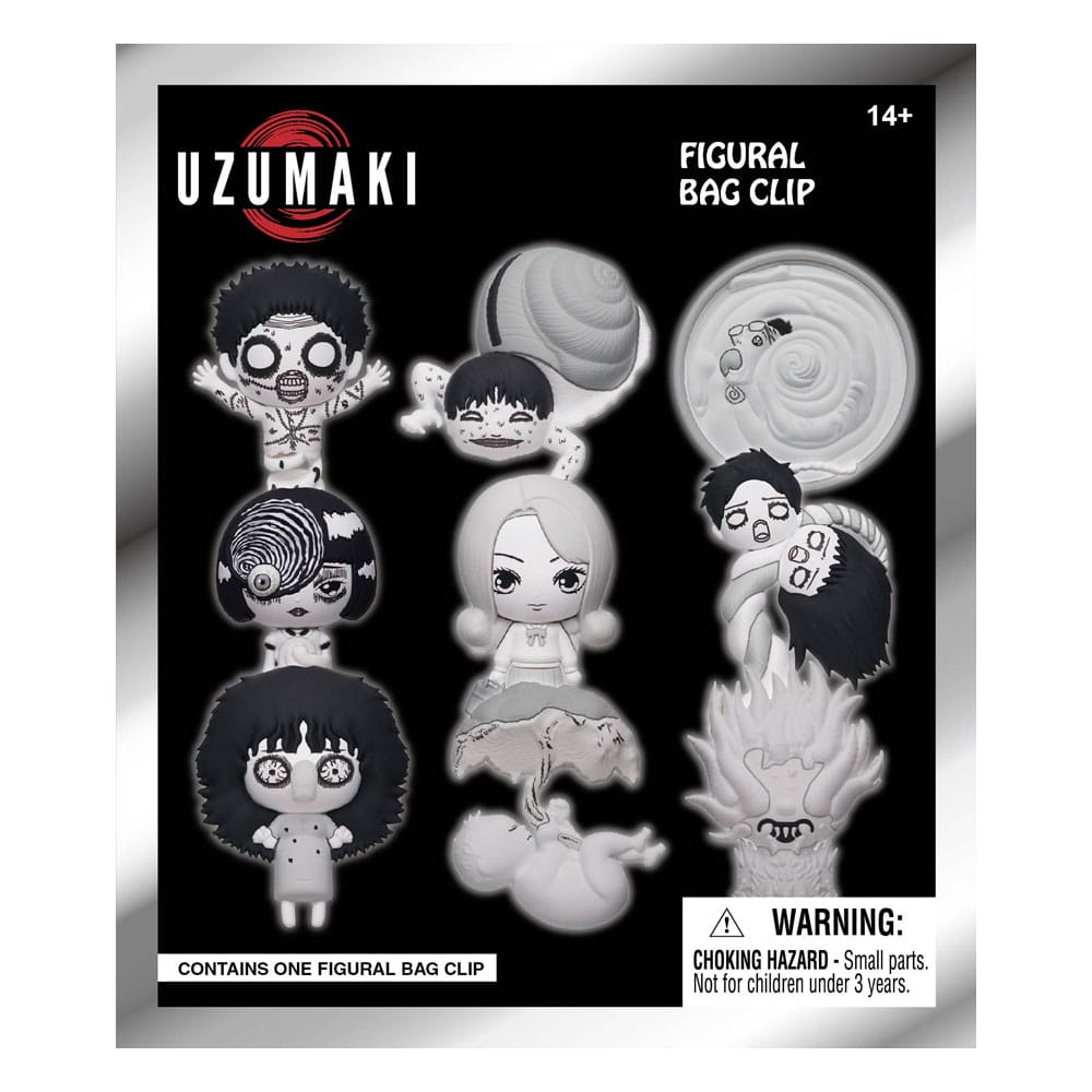 Uzumaki - Spiral Into Horror 3D PVC-Taschenanhänger Serie 1 Display (24)