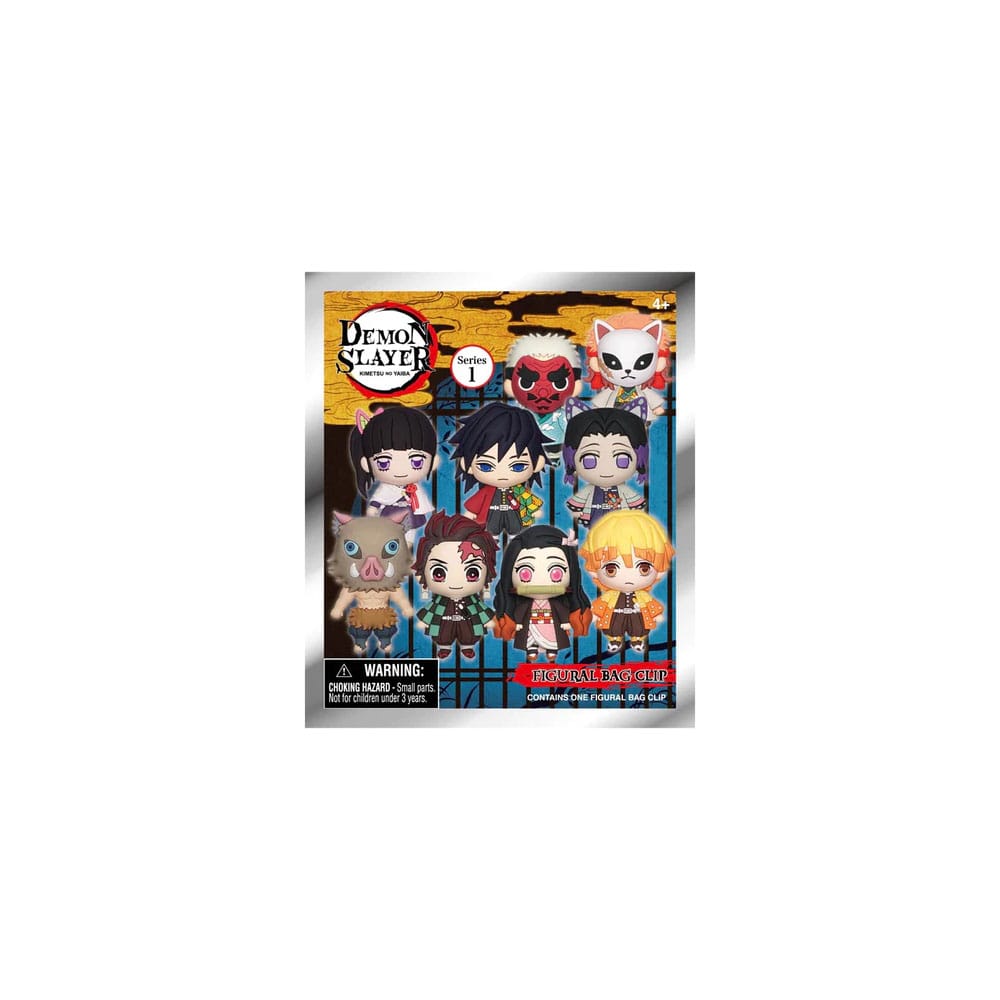 Demon Slayer: Kimetsu no Yaiba 3D PVC-Taschenanhänger Display (24)