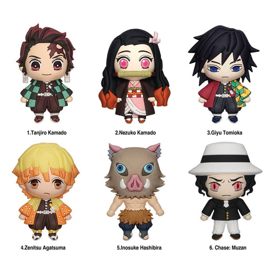Demon Slayer: Kimetsu no Yaiba 3D 3D Magnete Series 1 Display (12)