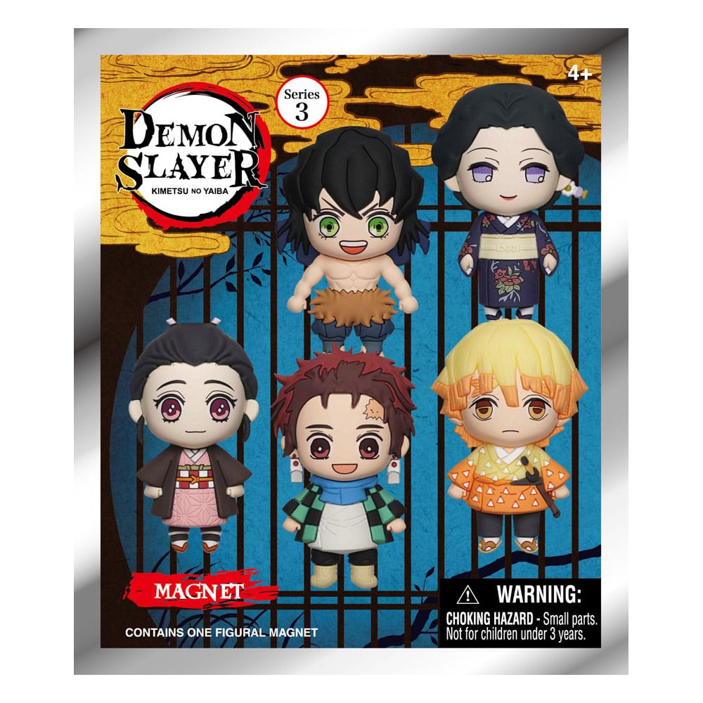 Demon Slayer: Kimetsu no Yaiba 3D Magnete Series 3 Display (12)