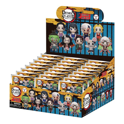 Demon Slayer: Kimetsu no Yaiba 3D PVC-Taschenanhänger Series 6 Display (24)