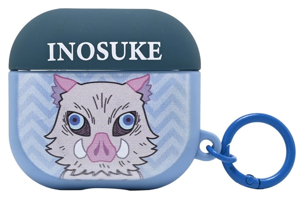 Demon Slayer 3D Schaumstoff Airpods Hülle Taschenanhänger Inosuke Display (12)