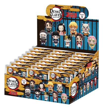 Demon Slayer: Kimetsu no Yaiba 3D PVC-Taschenanhänger Serie 9 Blind Bag Display (24)