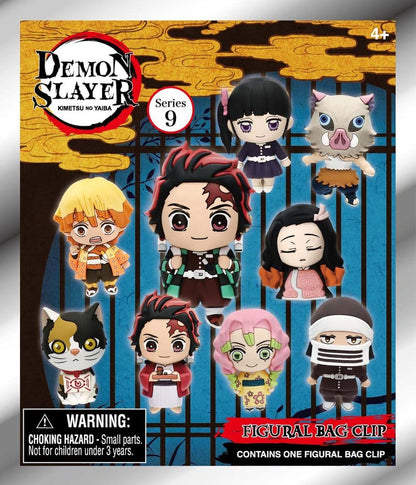 Demon Slayer: Kimetsu no Yaiba 3D PVC-Taschenanhänger Serie 9 Blind Bag Display (24)