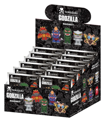 Tokidoki x Godzilla Magnete Blind Pack Serie 1 Display (12)