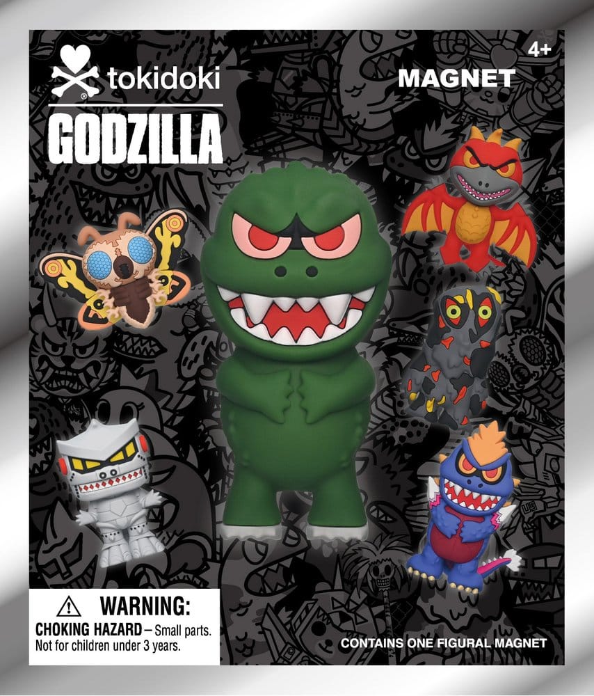 Tokidoki x Godzilla Magnete Blind Pack Serie 1 Display (12)