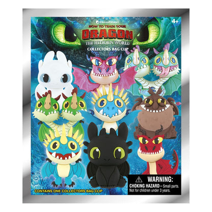 Drachenzähmen leicht gemacht 3D PVC-Taschenanhänger Series 1 Display (24)