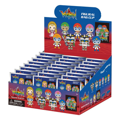 Voltron 3D PVC-Taschenanhänger 40th Anniversary Display (24)