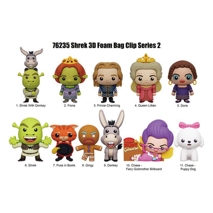 Shrek PVC-Taschenanhänger Series 2 Display (24)