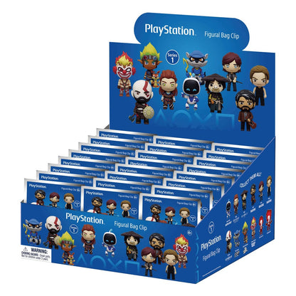 Playstation 3D PVC-Taschenanhänger Serie 1 Display  (24)