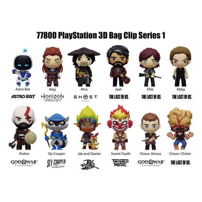 Playstation 3D PVC-Taschenanhänger Serie 1 Display  (24)