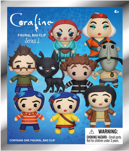 Coraline 3D PVC-Taschenanhänger Series 1 Display (24)