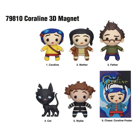Coraline Magnete blind pack Series 1 Display (12)