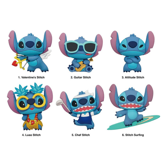 Lilo & Stitch 3D 3D Magnete Series 2 Display (12)