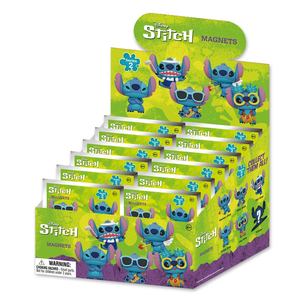 Lilo & Stitch 3D 3D Magnete Series 2 Display (12)