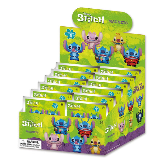 Lilo & Stitch Magnete blind pack Stitch Series 6 Display (12)