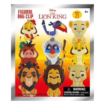 Disney 3D PVC-Taschenanhänger Display Lion King (24)