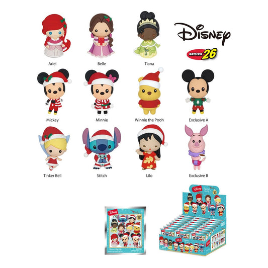 Disney PVC-Taschenanhänger Disney Christmas Serie 26 Display (24)