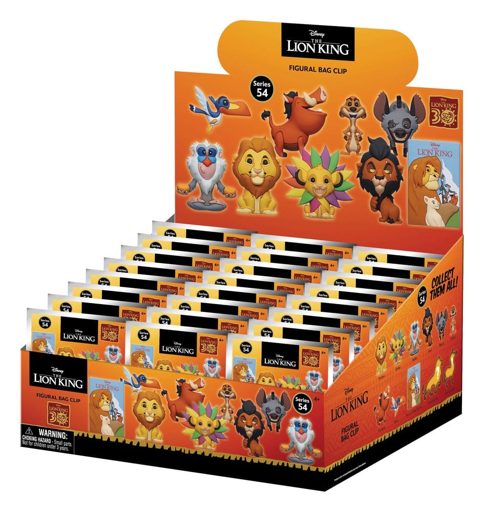 Der König der Löwen 3D PVC-Taschenanhänger Display (24)