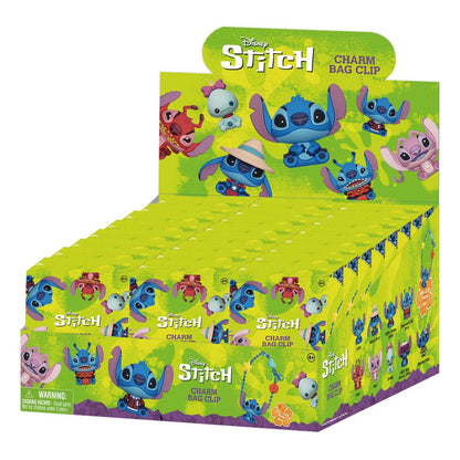 Lilo & Stitch 3D PVC-Taschenanhänger Stitch Charm Display (24)