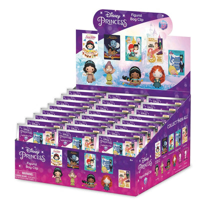 Disney 3D PVC-Taschenanhänger Ultimate Princess Series 37 Display (24)