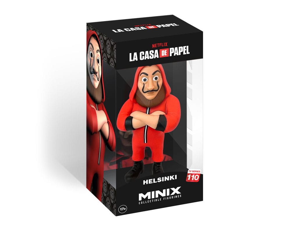 Haus des Geldes Minix Figur Helsinki w/ Mask 12 cm