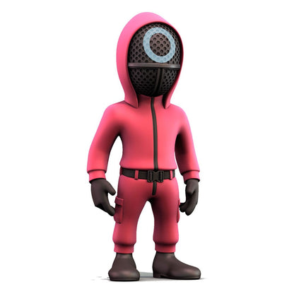 Squid Game Minix Figur Masked Circle Guard 12 cm