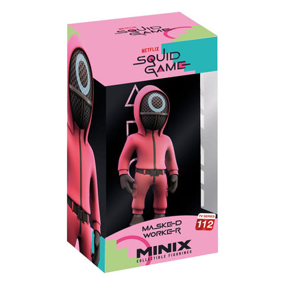 Squid Game Minix Figur Masked Circle Guard 12 cm